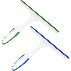 Csparkv - 2 Pack Shower Squeegee for Shower Glass Door, Car Window, Windshield, Mirror, Tile, Wiper Scraper with Hook, Window Cleaning Squeegee Csparkv - 2 Pack Shower Squeegee for Shower Glass Door, Car Window, Windshield, Mirror, Tile, Wiper Scraper with Hook, Window Cleaning Squeegee