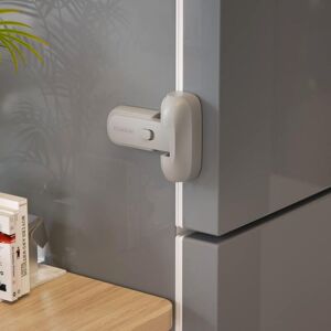 CSPARKV 2 Pack Updated Child Proof Fridge/Refrigerator/Freezer Door Lock Apply to Max 1" (25mm) Sealing Strip, No Tools or Drill Needed (Grey) CSPARKV 2 Pack Updated Child Proof Fridge/Refrigerator/Freezer Door Lock Apply to Max 1" (25mm) Sealing Strip, No Tools or Drill Needed (Grey)