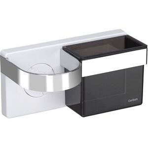 Csparkv - 20×10.6×10cm)Self-Adhesive Hair Dryer Holder Wall Mounted Hair Straightener Holder with abs Storage Holds Hair Brushes Csparkv - 20×10.6×10cm)Self-Adhesive Hair Dryer Holder Wall Mounted Hair Straightener Holder with abs Storage Holds Hair Brushes