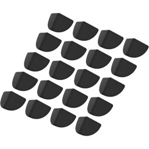 Csparkv - 20Pcs Silicone Desk Corner Protectors Corner Edge Protection Corner Black Washer Window Furniture Anti Collision Corner (Black) Csparkv - 20Pcs Silicone Desk Corner Protectors Corner Edge Protection Corner Black Washer Window Furniture Anti Collision Corner (Black)