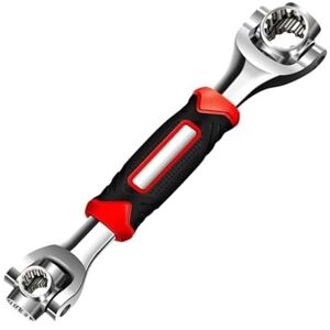 25cm 52 in 1 Universal Socket Wrench Stainless Steel Rotating Repair Tools 360 Degree Rotating Wrench - Csparkv 25cm 52 in 1 Universal Socket Wrench Stainless Steel Rotating Repair Tools 360 Degree Rotating Wrench - Csparkv