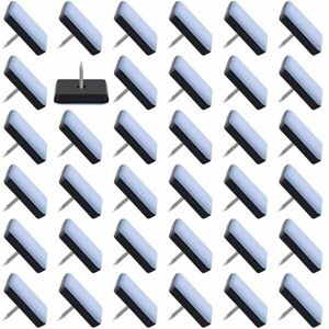 Csparkv - 25x25mm) Pack of 50 Teflon Furniture Sliders Furniture Gliders with Nails Nail-on Chair Glides Csparkv - 25x25mm) Pack of 50 Teflon Furniture Sliders Furniture Gliders with Nails Nail-on Chair Glides