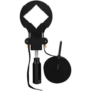 CSPARKV 28x1.8x3.5 Adjustable Angle Clamp 6m Multifunctional 4 Jaws Picture Frame Holder Woodworking Tool Black CSPARKV 28x1.8x3.5 Adjustable Angle Clamp 6m Multifunctional 4 Jaws Picture Frame Holder Woodworking Tool Black