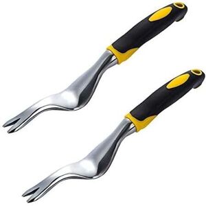 2Pcs Garden Tools Hand Weeder Puller Weed Remover for Garden Flower Planting Weed Remover - Csparkv 2Pcs Garden Tools Hand Weeder Puller Weed Remover for Garden Flower Planting Weed Remover - Csparkv