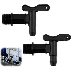 Csparkv - 2PCS Plastic Bucket Faucet, Rain Barrel Faucets with ptfe Tape - 3/4' - Barrel Faucet for Buckets, Replacement Faucets for Wine Dispensers Csparkv - 2PCS Plastic Bucket Faucet, Rain Barrel Faucets with ptfe Tape - 3/4' - Barrel Faucet for Buckets, Replacement Faucets for Wine Dispensers