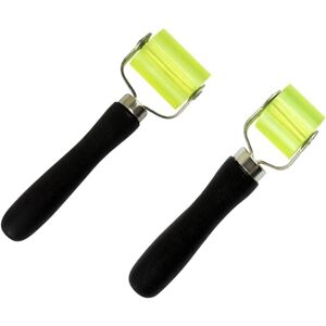 CSPARKV 2Pcs Pressure Roller, Car Soundproofing Pressure Roller, Rubber Pressure Roller, for Gluing Edges and Welding PVC Tarpaulins CSPARKV 2Pcs Pressure Roller, Car Soundproofing Pressure Roller, Rubber Pressure Roller, for Gluing Edges and Welding PVC Tarpaulins