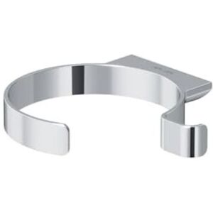 Csparkv - 3.5x3.2x11cm Stainless Steel Hair Dryer Holder, Chrome Hair Dryer Stand Csparkv - 3.5x3.2x11cm Stainless Steel Hair Dryer Holder, Chrome Hair Dryer Stand