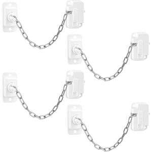 CSPARKV 4 Pcs Child Window Safety, Adjustable Child Window Protection Locks, Strong Adhesive Fridge Lock for Blocking Door Cupboard Wardrobe Drawer Washer CSPARKV 4 Pcs Child Window Safety, Adjustable Child Window Protection Locks, Strong Adhesive Fridge Lock for Blocking Door Cupboard Wardrobe Drawer Washer