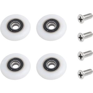 Csparkv - 4Pcs Shower Door Roller, Shower Door Roller Wheel Sliding Door Rollers Replacement Wheel for Shower Door Roller (25MM) Csparkv - 4Pcs Shower Door Roller, Shower Door Roller Wheel Sliding Door Rollers Replacement Wheel for Shower Door Roller (25MM)