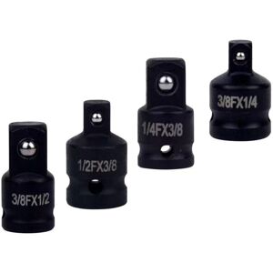 CSPARKV 4PCS Socket Adapter, Multi-Purpose Socket Set for Impact Wrench - 1/4 to 3/8, 3/8 to 1/4, 3/8 to 1/2, 1/2 to 3/8 - Heavy Duty Chrome CSPARKV 4PCS Socket Adapter, Multi-Purpose Socket Set for Impact Wrench - 1/4 to 3/8, 3/8 to 1/4, 3/8 to 1/2, 1/2 to 3/8 - Heavy Duty Chrome