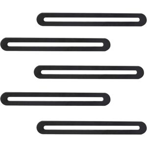 Csparkv - 5 Pieces Perforated Plate Adjustable Flat Connectors Stainless Steel Metal Reinforcing Plate for Repairing and Fixing Wood, Furniture Csparkv - 5 Pieces Perforated Plate Adjustable Flat Connectors Stainless Steel Metal Reinforcing Plate for Repairing and Fixing Wood, Furniture