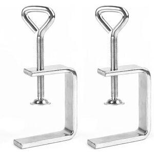 CSPARKV 5x9cm 4PCS Stainless Steel c Clamps c Screw Clamp Fixing Clip Support Clamp Clamping Clip c Clamp Adjustable Jaw Openings for Woodworking, Welding CSPARKV 5x9cm 4PCS Stainless Steel c Clamps c Screw Clamp Fixing Clip Support Clamp Clamping Clip c Clamp Adjustable Jaw Openings for Woodworking, Welding