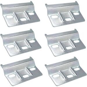 Csparkv - 6PCS Hanging Rail Fixing Plate Support Cupboards Furniture Hanging Rail for Furniture 60mm Kitchen Cupboard Cupboards Furniture Wardrobe Csparkv - 6PCS Hanging Rail Fixing Plate Support Cupboards Furniture Hanging Rail for Furniture 60mm Kitchen Cupboard Cupboards Furniture Wardrobe