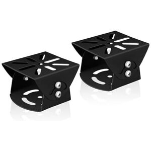 CSPARKV 75x80x52mm 2pcs Universal cctv Camera Pole Mount Metal Bracket Stainless Steel Corner Bracket for Surveillance Camera and Outdoor cctv Cameras CSPARKV 75x80x52mm 2pcs Universal cctv Camera Pole Mount Metal Bracket Stainless Steel Corner Bracket for Surveillance Camera and Outdoor cctv Cameras