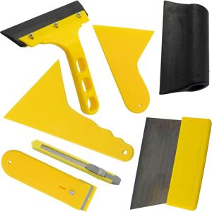 7pcs - Window Accessories Vinyl Windows Squeegee Cutter Scraper Blade Solar Protection Automotive - Plastic - Csparkv 7pcs - Window Accessories Vinyl Windows Squeegee Cutter Scraper Blade Solar Protection Automotive - Plastic - Csparkv