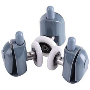 Csparkv - 8 Pack Shower Door Rollers - For Shower Door - 25mm - Easy to Install Csparkv - 8 Pack Shower Door Rollers - For Shower Door - 25mm - Easy to Install