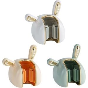 Csparkv - 9.3x9.5x6.5cm 3 Pcs Wall Mounted Broom Holder Garden Tool Hanger Broom Hanger with Steel Hook Wall Mounted Mop Holder No Drilling Kitchen, Csparkv - 9.3x9.5x6.5cm 3 Pcs Wall Mounted Broom Holder Garden Tool Hanger Broom Hanger with Steel Hook Wall Mounted Mop Holder No Drilling Kitchen,