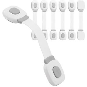 Csparkv - Baby Safety Door Lock 6 Pieces, Drawer Lock Cupboard Latches and Fridge Child Safety Cupboard Baby Protection Home Csparkv - Baby Safety Door Lock 6 Pieces, Drawer Lock Cupboard Latches and Fridge Child Safety Cupboard Baby Protection Home