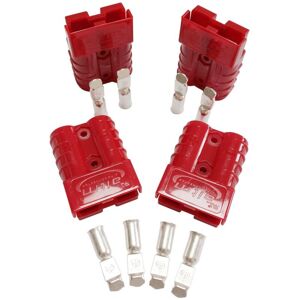 Csparkv - Battery Connector 50A Battery Quick Connect Connector Plug 50Amp 600V For Car Van Motorcycle Modes 4 pcs (10/12 Awg Kit, Red) Csparkv - Battery Connector 50A Battery Quick Connect Connector Plug 50Amp 600V For Car Van Motorcycle Modes 4 pcs (10/12 Awg Kit, Red)