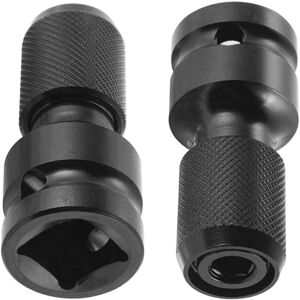 Csparkv - Black)2 pcs Steel Impact Wrench Bit Impact Socket Screwdriver Bit with Impact Socket Adapter Accessories for Adapters Csparkv - Black)2 pcs Steel Impact Wrench Bit Impact Socket Screwdriver Bit with Impact Socket Adapter Accessories for Adapters