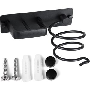 CSPARKV (Black)Hair Dryer Holder Aluminum Hair Straightener Holder with Cable Management Wall Mounted Hair Straighteners Hair Brushes Organizer for CSPARKV (Black)Hair Dryer Holder Aluminum Hair Straightener Holder with Cable Management Wall Mounted Hair Straighteners Hair Brushes Organizer for