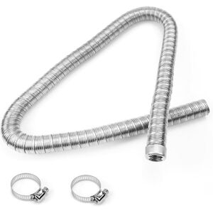 CSPARKV Car Parking Heater Exhaust Pipe 100cm x 24mm Exhaust Pipe for Power Generator Exhaust Pipe for Parking Heater CSPARKV Car Parking Heater Exhaust Pipe 100cm x 24mm Exhaust Pipe for Power Generator Exhaust Pipe for Parking Heater