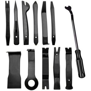 Csparkv - Car Trim Removal Tool, 12PCS Universal Trim Removal Tools for Removing Door Panels and Panels, Black Csparkv - Car Trim Removal Tool, 12PCS Universal Trim Removal Tools for Removing Door Panels and Panels, Black