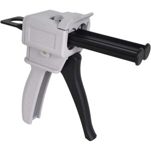 CSPARKV Dispensing Gun, 50ml Epoxy Dispensing Gun, AB Epoxy Glue Gun Handle Applicator for 1:1 Mixing Glue, 50ml Manual Applicator Gun, AB Plastic CSPARKV Dispensing Gun, 50ml Epoxy Dispensing Gun, AB Epoxy Glue Gun Handle Applicator for 1:1 Mixing Glue, 50ml Manual Applicator Gun, AB Plastic