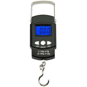 Csparkv - Electronic Luggage Scale, lcd Digital Fishing Scale Portable Electronic Suitcase Scale Digital Travel Scale (Max: 50 kg) with Hook + Csparkv - Electronic Luggage Scale, lcd Digital Fishing Scale Portable Electronic Suitcase Scale Digital Travel Scale (Max: 50 kg) with Hook +