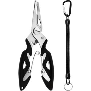 Csparkv - Fishing Pliers, Fishing Lanyard, Multi-Function Scissors, Hook Removal Tool, Various Fishing Accessories, Fishing Gifts for Men Csparkv - Fishing Pliers, Fishing Lanyard, Multi-Function Scissors, Hook Removal Tool, Various Fishing Accessories, Fishing Gifts for Men