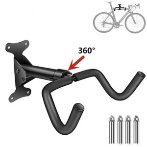 CSPARKV Garage Bike Wall Mount Swivel, Space-Saving Vertical Mountain Bike Rack, Mountain Bike Rack, Wall-Mounted Bike Hook, Padded Upright Bike CSPARKV Garage Bike Wall Mount Swivel, Space-Saving Vertical Mountain Bike Rack, Mountain Bike Rack, Wall-Mounted Bike Hook, Padded Upright Bike
