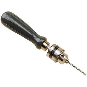 Csparkv - Large Wrench Hand Drill with 5 Drill Bits Simple Hand Drill 0.6-6mm Clamping Range diy Tool Csparkv - Large Wrench Hand Drill with 5 Drill Bits Simple Hand Drill 0.6-6mm Clamping Range diy Tool