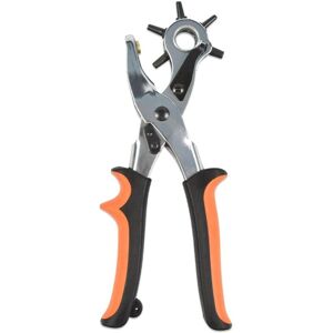 Csparkv - Leather Punch, Hole Punch Pliers, Punch Pliers, Hole Punch Devices, with 6 Interchangeable Punch Sizes, for Belts, Leather, diy and Craft Csparkv - Leather Punch, Hole Punch Pliers, Punch Pliers, Hole Punch Devices, with 6 Interchangeable Punch Sizes, for Belts, Leather, diy and Craft