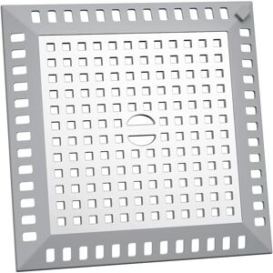 Csparkv - Shower Hair Catcher 12.5 x 12.5 cm Silver Stainless Steel Square Kitchen Sink Filter Anti-Clog Sink Grid for Bathroom Shower, for Bathroom Csparkv - Shower Hair Catcher 12.5 x 12.5 cm Silver Stainless Steel Square Kitchen Sink Filter Anti-Clog Sink Grid for Bathroom Shower, for Bathroom