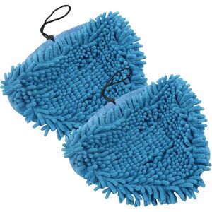 Csparkv - Steam Mop Cloths Cleaning Pads - Replacement Covers Set, with Drawstring, Washable Reusable Coral Microfiber, for Many Triangular Foot Mop Csparkv - Steam Mop Cloths Cleaning Pads - Replacement Covers Set, with Drawstring, Washable Reusable Coral Microfiber, for Many Triangular Foot Mop