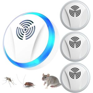 Csparkv - Ultrasonic Repellent Anti-Rodents Insects, Ultrasonic Anti Mosquito 4 Pack, Anti Mouse Ultrasonic, Powerful Ultrasonic Rat, Ultrasonic Csparkv - Ultrasonic Repellent Anti-Rodents Insects, Ultrasonic Anti Mosquito 4 Pack, Anti Mouse Ultrasonic, Powerful Ultrasonic Rat, Ultrasonic
