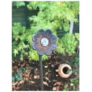 Daisy Pin Support 4Ft (Bare Metal/Natural Rust) (Pack of 3) - Steel - H121.9 cm Daisy Pin Support 4Ft (Bare Metal/Natural Rust) (Pack of 3) - Steel - H121.9 cm