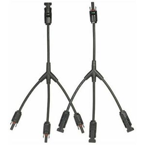 Euritecsa - daptateur De Connecteur De Cable De Panneau Solaire Mc4 Branche y, 1 Paire m/fff Et f/mmm - 1 Paire m/fff Et f/mmm Euritecsa - daptateur De Connecteur De Cable De Panneau Solaire Mc4 Branche y, 1 Paire m/fff Et f/mmm - 1 Paire m/fff Et f/mmm