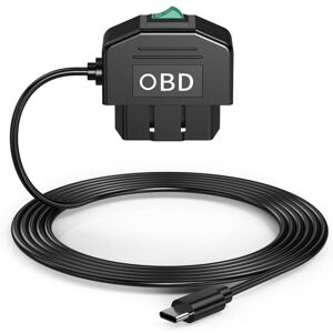 Tlily - Dash Cam obd Hardwire Kit, Camera usb Type c Kit with Power Cable for Dashcam 12-24V to 5V/3A Tlily - Dash Cam obd Hardwire Kit, Camera usb Type c Kit with Power Cable for Dashcam 12-24V to 5V/3A
