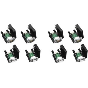 TLILY DB9 Solderless RS232 d-sub Serial to 9 Pin Male Terminal Port Adapter Connector Breakout Board (4-Male + 4-) TLILY DB9 Solderless RS232 d-sub Serial to 9 Pin Male Terminal Port Adapter Connector Breakout Board (4-Male + 4-)