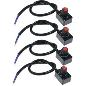 TLILY DC 0/1-10V Knob LED Dimmer,Low Voltage Passive Dimmer 4Pcs TLILY DC 0/1-10V Knob LED Dimmer,Low Voltage Passive Dimmer 4Pcs