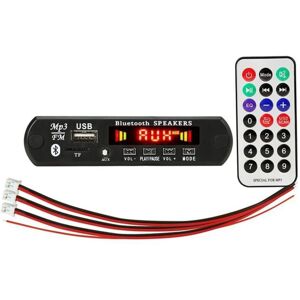 TLILY DC 5V 2X3W 6W Amplifier Decoder Board Bluetooth V5.0 Car MP3 Player USB Recording Module FM AUX Radi TLILY DC 5V 2X3W 6W Amplifier Decoder Board Bluetooth V5.0 Car MP3 Player USB Recording Module FM AUX Radi
