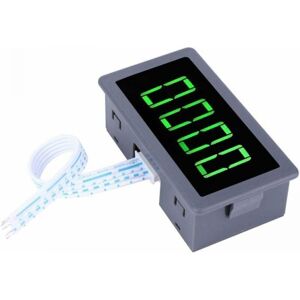 CYSLMUK Dc 8-24V 40mA 0-9999RPM 4 Digital led Tachometer Tach Speedometer + npn Sensor Detector Proximity Switch Green for Rotational Speed Measurement(Green) CYSLMUK Dc 8-24V 40mA 0-9999RPM 4 Digital led Tachometer Tach Speedometer + npn Sensor Detector Proximity Switch Green for Rotational Speed Measurement(Green)
