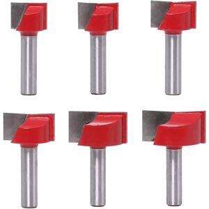 Memkey - Cleaning Bottom Router Bits Woodworking Router Bits 8mm Shank 8mm Shank Flush Trim Hinge Mortise Model 6pcs/set Memkey - Cleaning Bottom Router Bits Woodworking Router Bits 8mm Shank 8mm Shank Flush Trim Hinge Mortise Model 6pcs/set