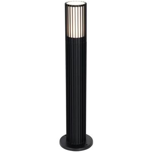 QAZQA Design Outdoor Bollard Black 50 cm IP44 - Boris QAZQA Design Outdoor Bollard Black 50 cm IP44 - Boris