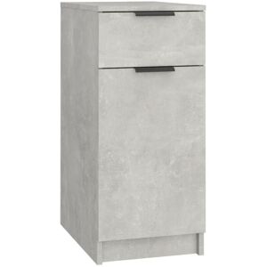 Vidaxl - Desk Cabinet Concrete Grey 33.5x50x75 cm Engineered Wood Vidaxl - Desk Cabinet Concrete Grey 33.5x50x75 cm Engineered Wood