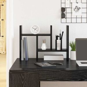 Vidaxl - Desk Organiser Black oak 34.5 x 15.5 x 35.5 cm Engineered wood Vidaxl - Desk Organiser Black oak 34.5 x 15.5 x 35.5 cm Engineered wood