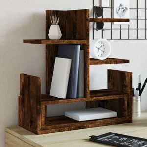 Desk Organiser Smoked Oak 49x20x52.5 cm Engineered wood Vidaxl Desk Organiser Smoked Oak 49x20x52.5 cm Engineered wood Vidaxl