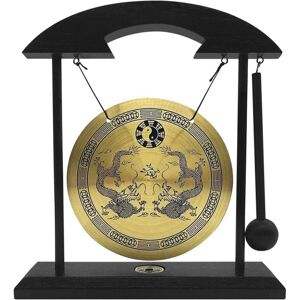 Tlily - Desktop Gong - Feng Shui Brass Ornament, Tlily - Desktop Gong - Feng Shui Brass Ornament,