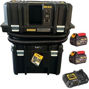 Dewalt - Cordless xr FLexvolt M-Class Wet Dry Vacuum Deep Tool TStak 2 x 6ah Kit Dewalt - Cordless xr FLexvolt M-Class Wet Dry Vacuum Deep Tool TStak 2 x 6ah Kit
